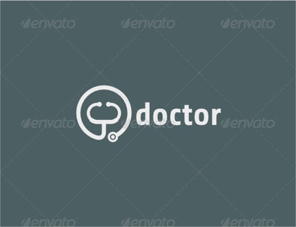 blue-background-medical-doctor-logo-template