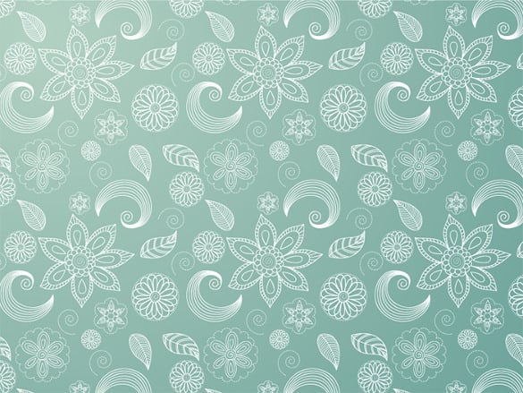 free download hand drawn floral background