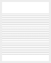 Lined-paper