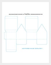 Simple-Paper-House-Template