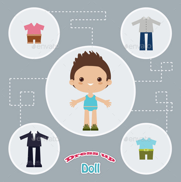 21+ Printable Paper Doll Dress Up