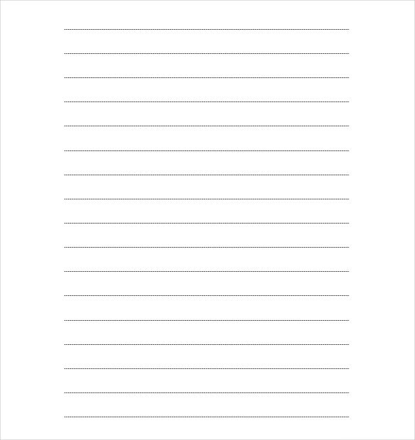 10+ Writing Paper Templates Free Sample, Example, Format Download