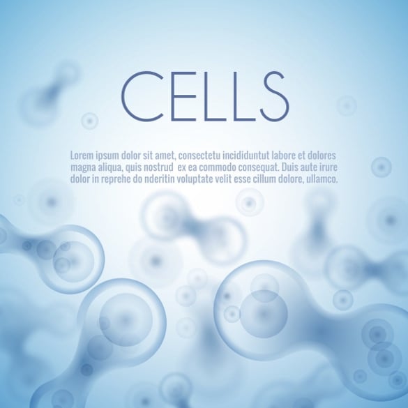 blue cell background eps format download