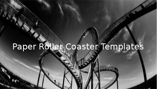 paper roller coaster templates