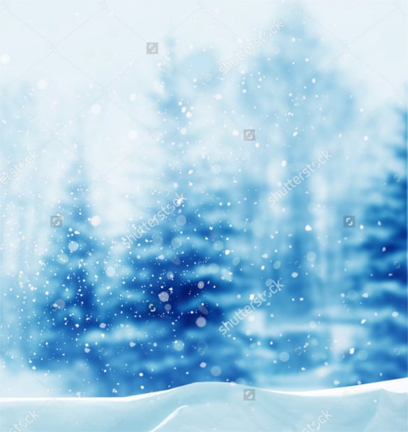 download the design of snow beautiful winter background