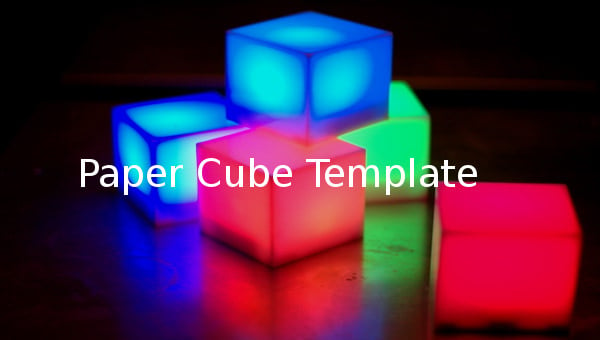 18+ Paper Cube Templates - PDF, DOC