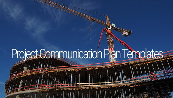 project communication plan templates