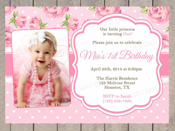 26+ Photo Birthday Invitation Templates - PSD, Vector EPS, AI