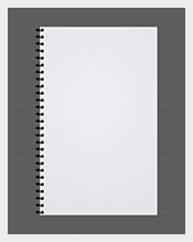 Blank-realistic-spiral-notepad-EPS