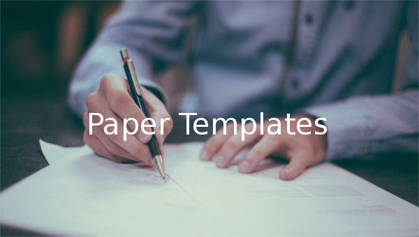 paper templates paper templates