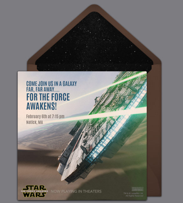 25+ Star Wars Birthday Invitation Template - Word, PSD, Publisher