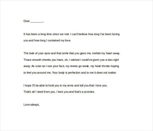 Sad letters to him