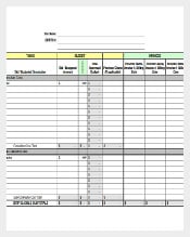Simple Cost Tracking Inventory Worksheet For Download