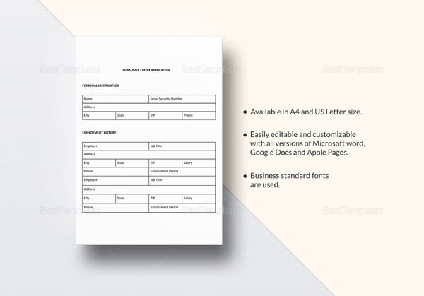 10+ Loan Application Templates - PDF, DOC