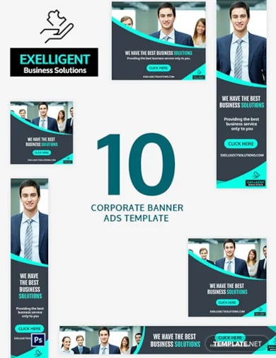 corporate banner ads template