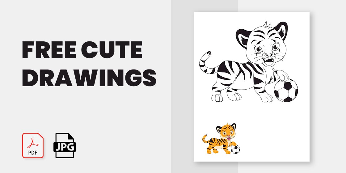 Cute Drawings – 31+ Free PDF, JPG Format Download