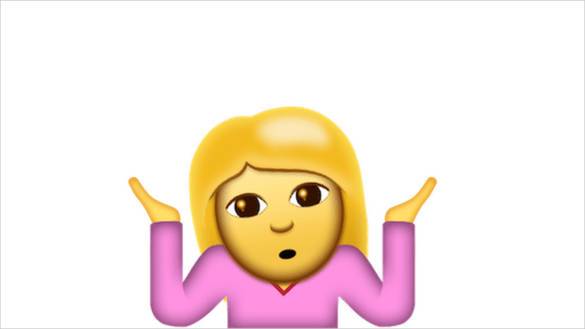 14+ Shrugging Emoji : A Perfect Way To Show A Carefree Attitude