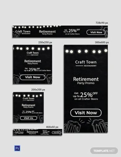 free-retirement-party-banner-template