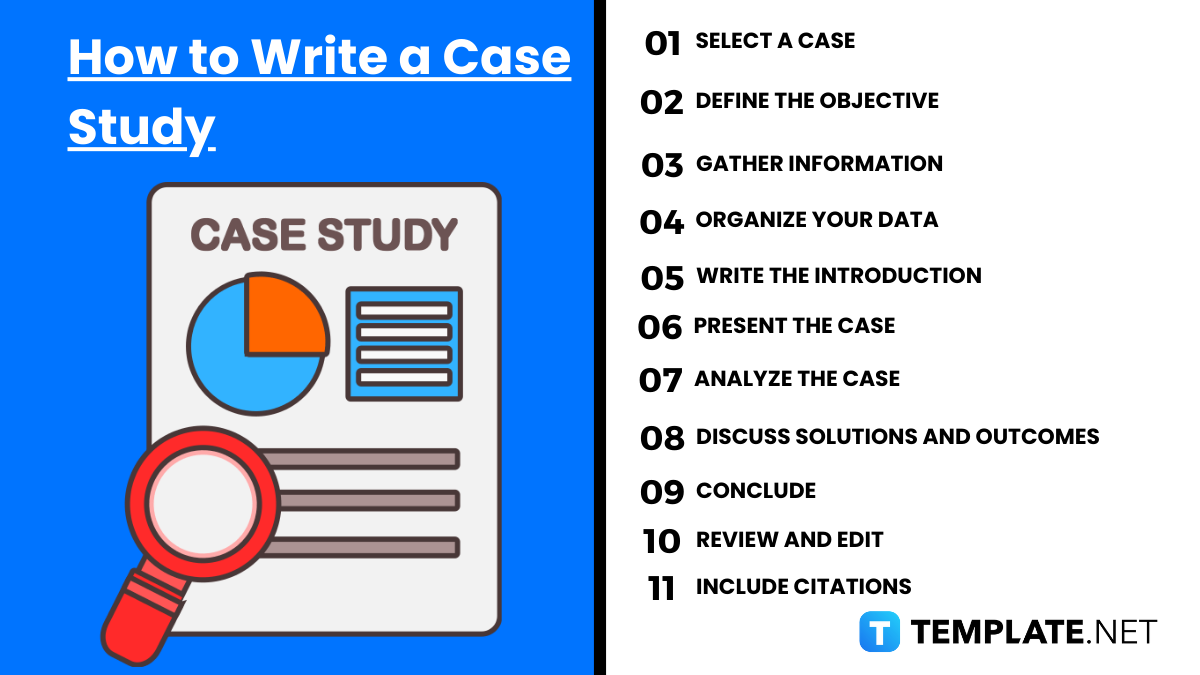 how to write a case study
