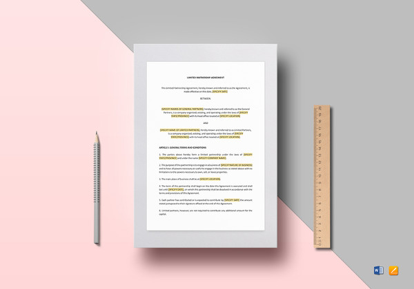 limited-partnership-agreement-template