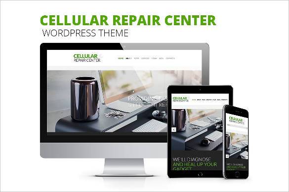 multi purpose computer repair center website templ
