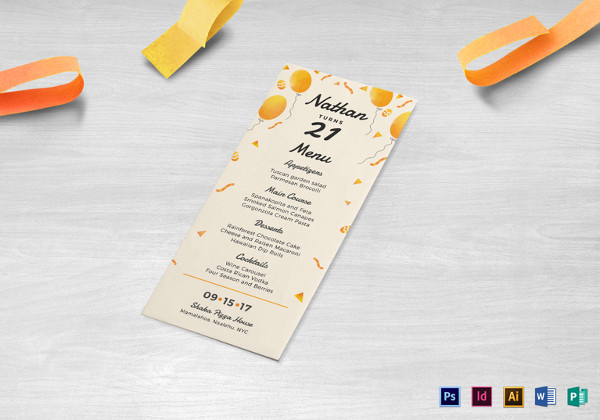 sample-birthday-party-menu-template