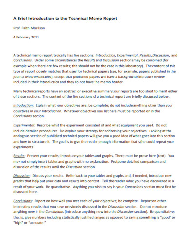 16+ Sample Technical Report Templates - Word, PDF, Google Docs, Apple Pages