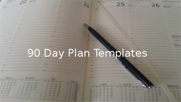 90 day plan template
