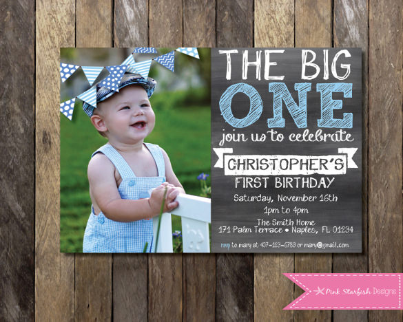 39+ First Birthday Invitations - PSD, Vector EPS, AI, Word