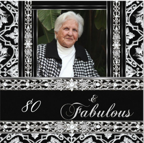 21 + 80th Birthday Invitations Free PSD, Vector EPS, AI, Format Download