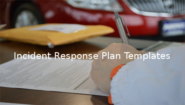 incident response plan template