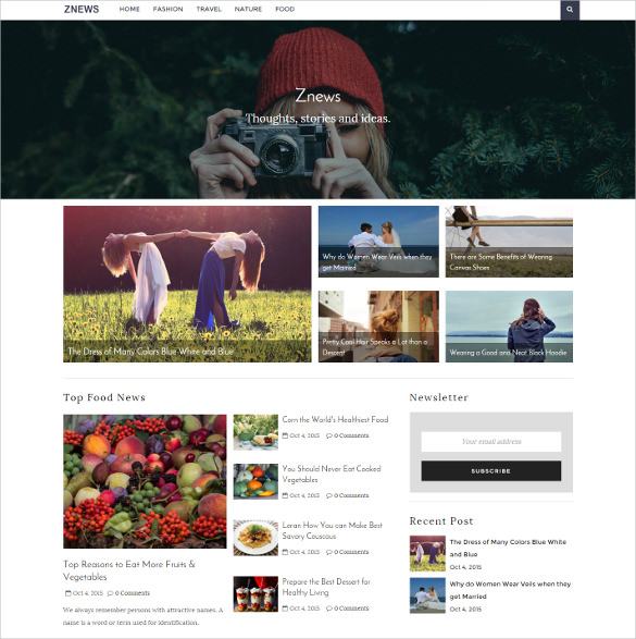 18+ Magazine Bootstrap Themes & Templates