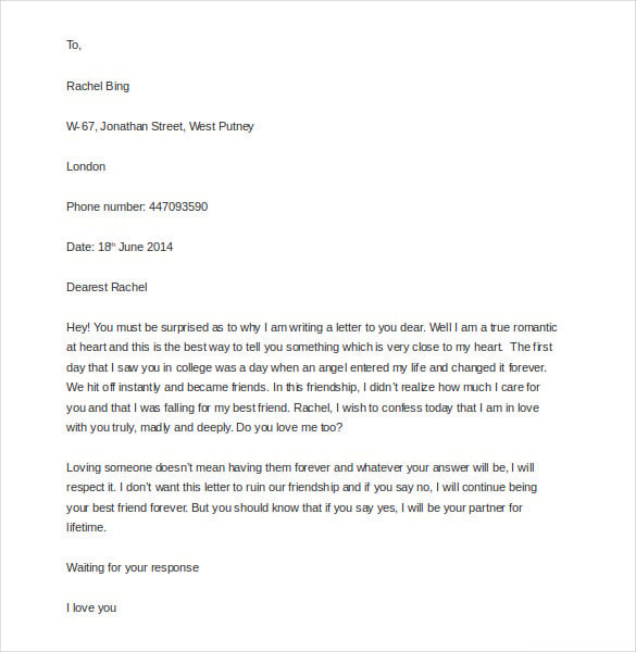love proposal letter for girlfriend1