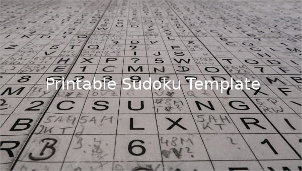 Sudoku Number Combinations Chart