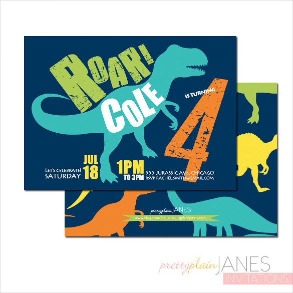 26 Dinosaur Birthday Invitation Templates Free Sle Exle Format Download Free Dinosaur Birthday Invitation Template