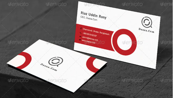 Blank Business Card - 17+ Examples, Format, Pdf