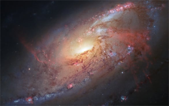 hubble galaxy wide hd background for free