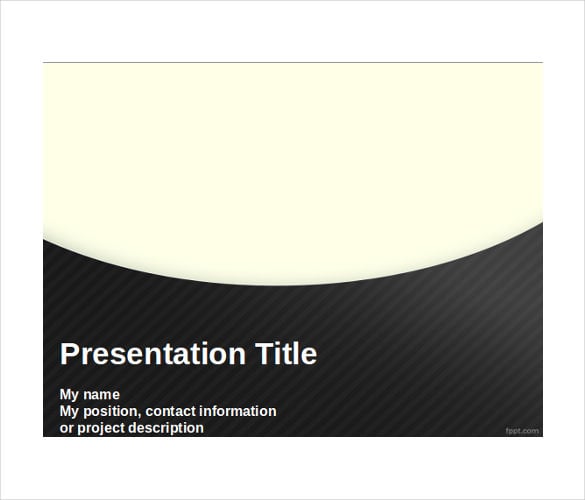 project management powerpoint template