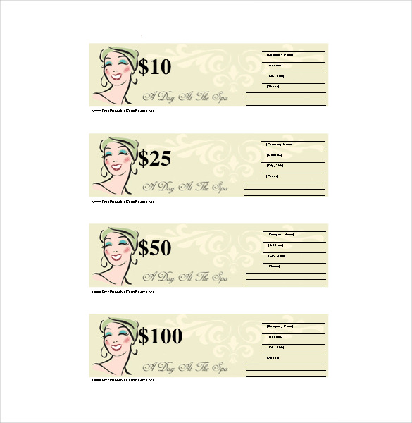 12+ Blank Gift Certificate Templates – Free Sample, Example Format ...
