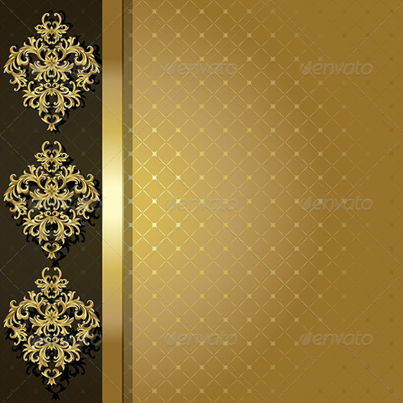 Digital Download Phone Wallpaper Black and Gold Cute and Simple