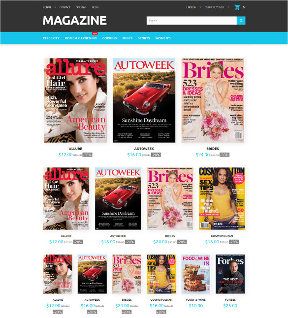 21+ Magazine HTML5 Themes & Templates | Free & Premium Templates