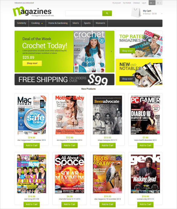 21+ Magazine HTML5 Themes & Templates | Free & Premium Templates