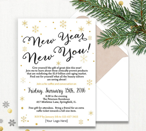 business party invitation diy printable