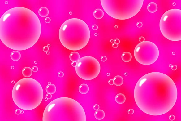 bubbles on pink background free download for desktop