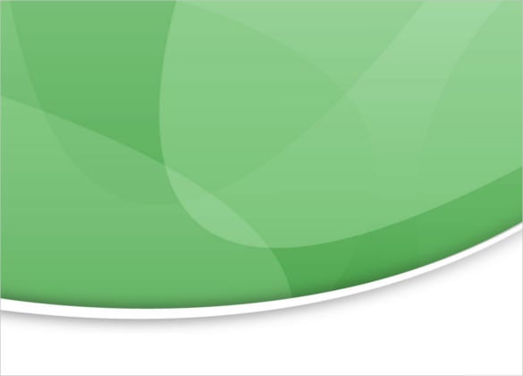 green modern powerpoint template