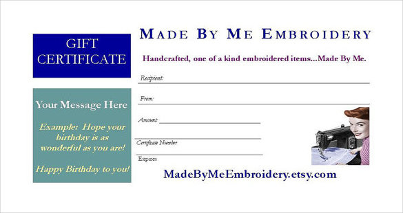 email gift certificate template download