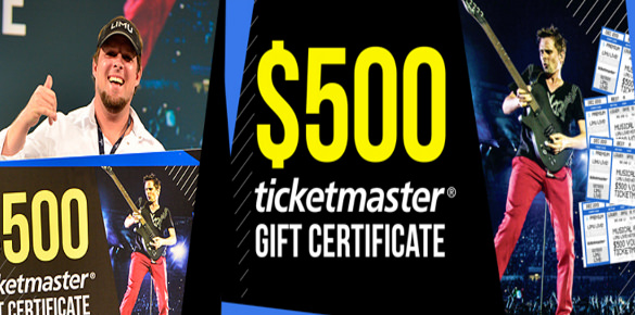 Ticketmaster Gift Certificate Templates Sample Example Format Download