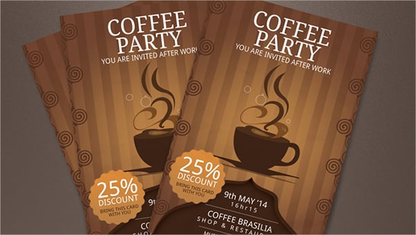 Coffee flyer