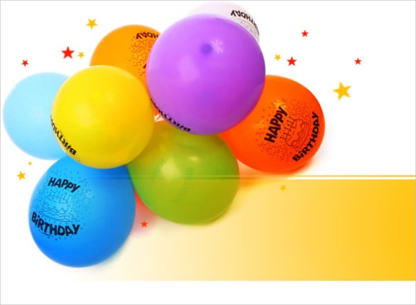 balloons powerpoint template