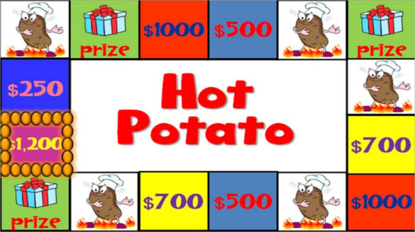 hot potato powerpoint game template